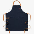 Hedley & Bennett Midnight Cider Blue Essential Apron main image.