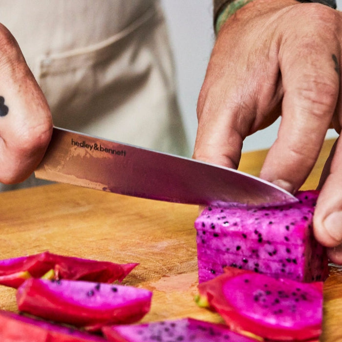 Hedley & Bennett Professional 3 Layer Japanese Steel Utility Knife with Color Options