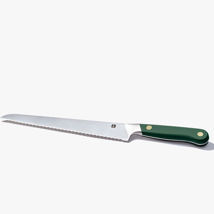 Hedley & Bennett Professional 9 in. Serrated German Steel Bread Knife with Color Options