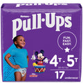 HUGGIES PULL UPS TRAINING PANTS 17 ct BAG "Boy 4t-5t"
