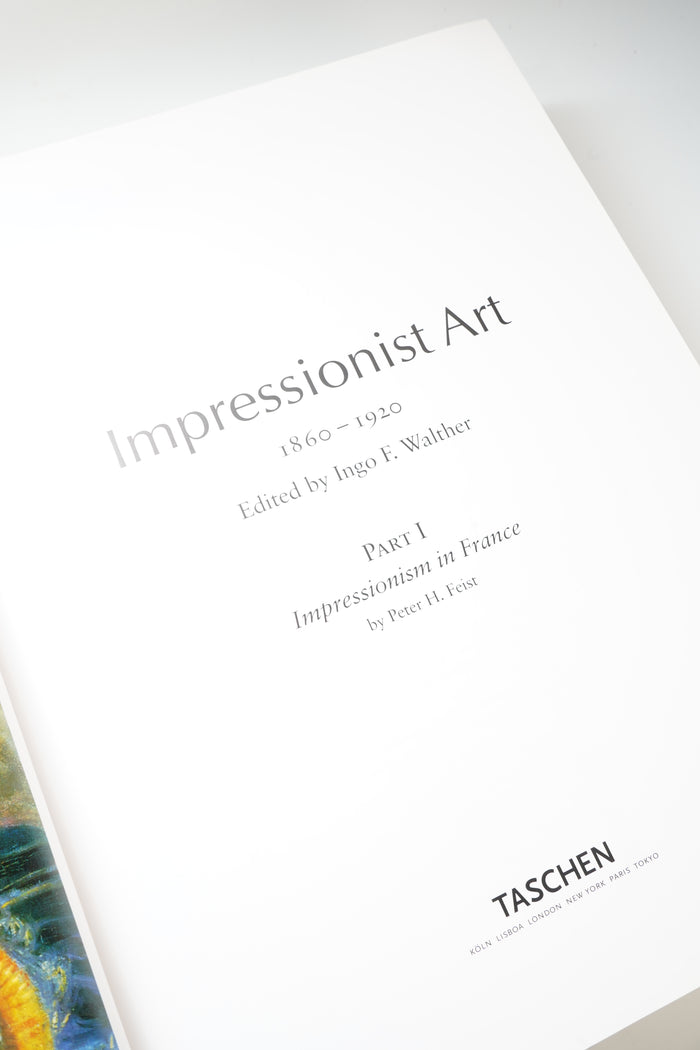 Impressionist Art Coffee Table Book TASCHEN Hardcover Large Format