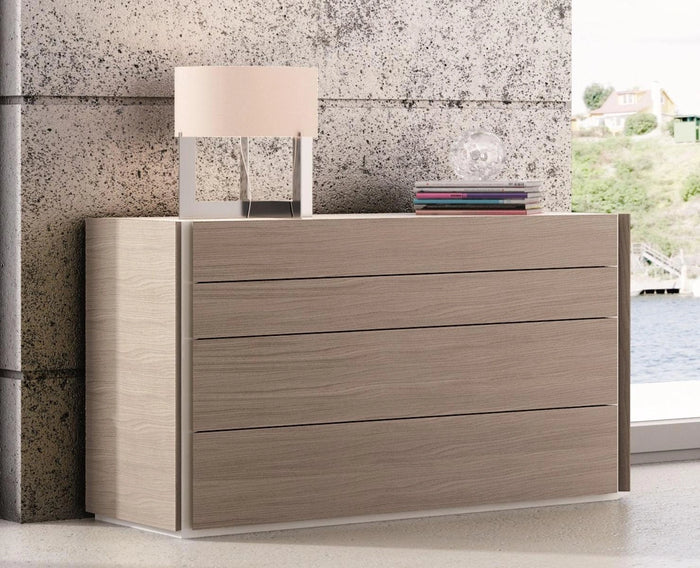 J&M Furniture Evora Mirror in Wenge