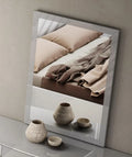 J&M Furniture New York Mirror in Grey