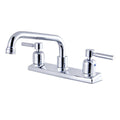 Kingston Brass Concord 8-Inch Centerset Kitchen Faucet, Polished Chrome Polished Chrome