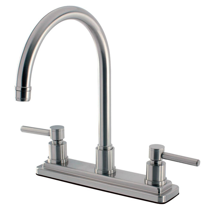 Kingston Brass Concord Centerset Kitchen Faucet Brushed Nickel