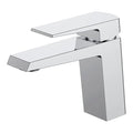 KubeBath Aqua Chiaro Single Lever Bathroom Vanity Faucet in Chrome main image.