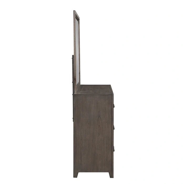 Landon Mirror-Walnut
