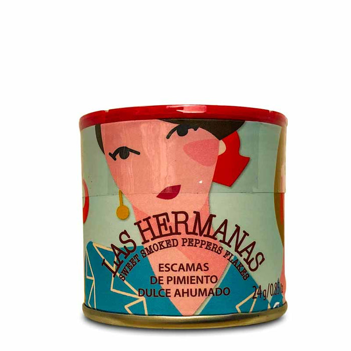 Las Hermanas Sweet Smoked Pepper Flakes, 24g