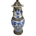 Late 20th Century Painted and Glazed Ceramic Table Lamp-Lamp-Antique Warehouse
