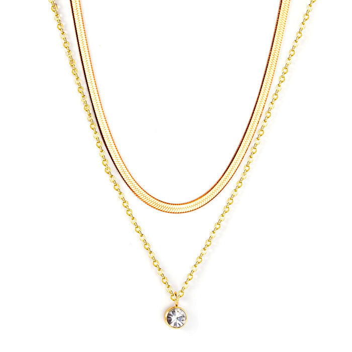 LAYERED CLASSY - Necklace