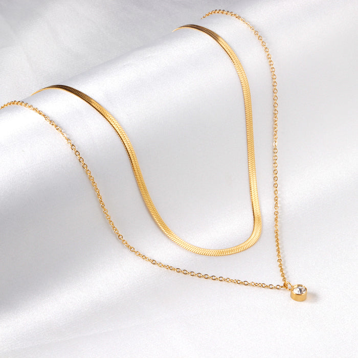 LAYERED CLASSY - Necklace