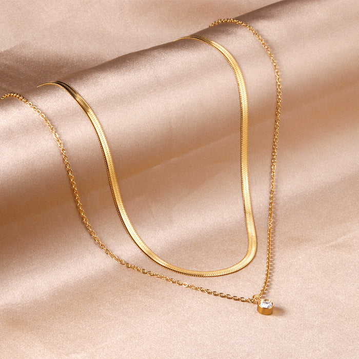 LAYERED CLASSY - Necklace