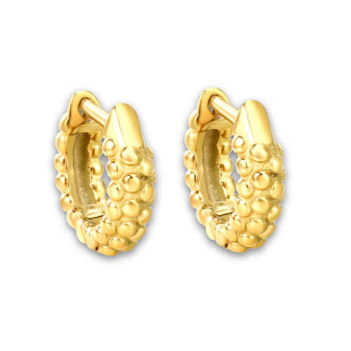 LEOPARD -Earring /Mini huggies