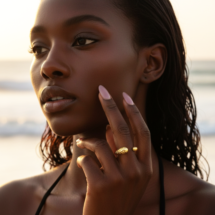 LEOPARD POINT Ring