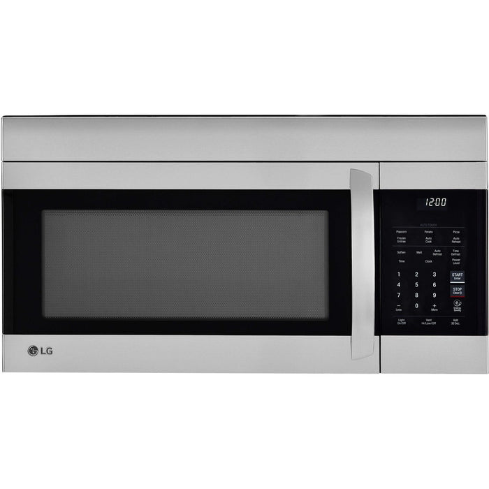 LG 30 in. 1.7-Cu. Ft. Over-the-Range Microwave Oven with Easy Clean in Stainless Steel (LMV1764ST) main image.