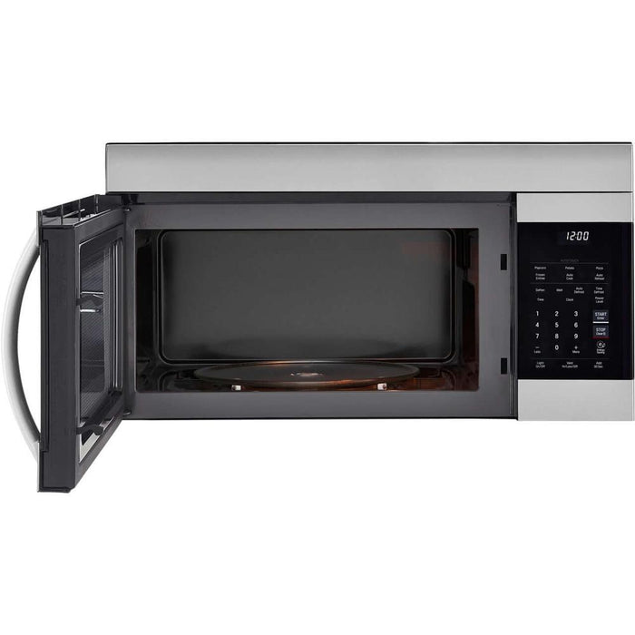 LG 1.7-Cu. Ft. 30 in. Over-the-Range Microwave Oven with Easy Clean in Stainless Steel (LMV1764ST)