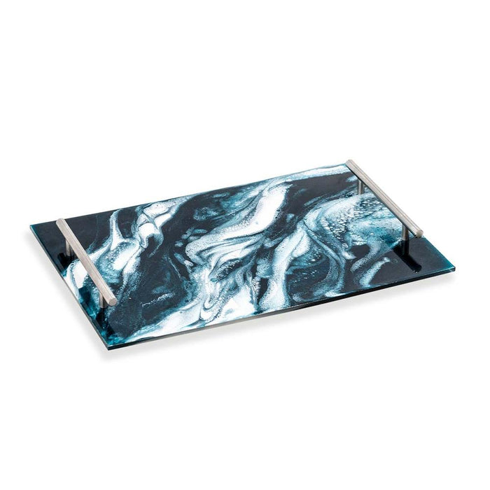 Lynn & Liana Designs 12 in. x 18 in. Acrylic Serving Tray main image.
