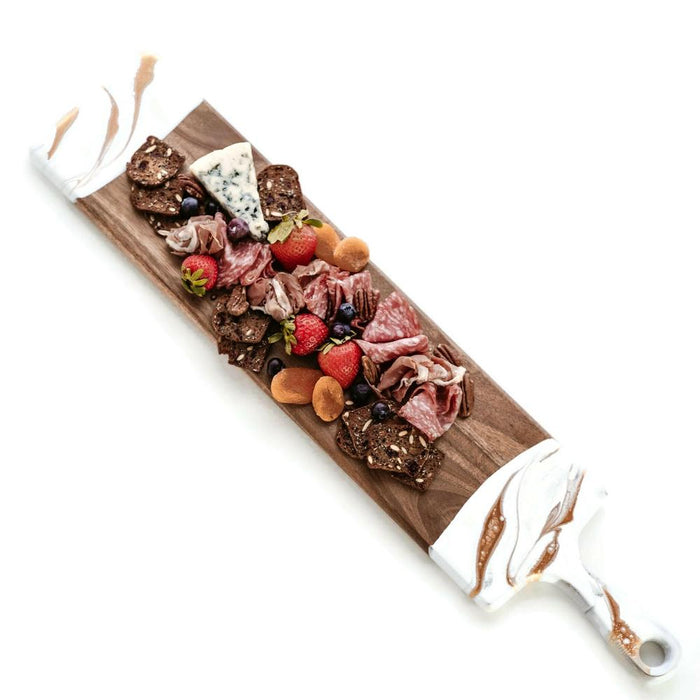 Lynn & Liana Designs 5x24 Baguette Acacia Cheeseboard