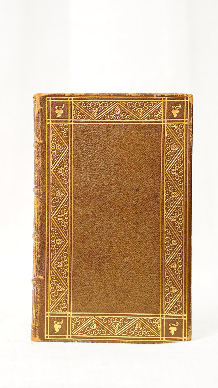 Maitland Historical Charades 1847 Antique Morocco Leather Book