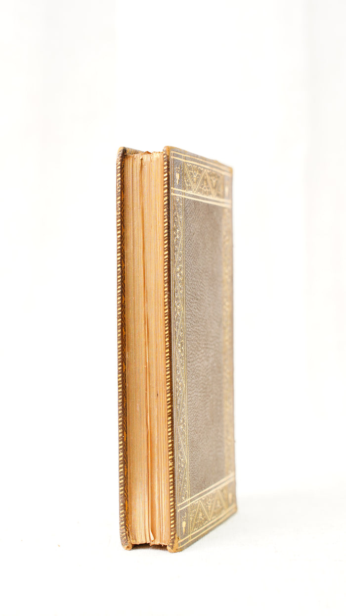 Maitland Historical Charades 1847 Antique Morocco Leather Book