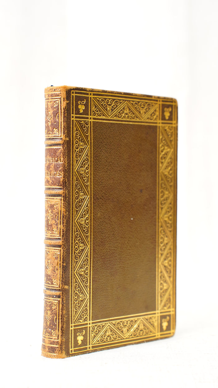 Maitland Historical Charades 1847 Antique Morocco Leather Book