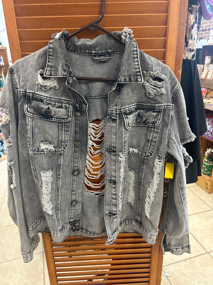 Manfinity Distress Jacket Small