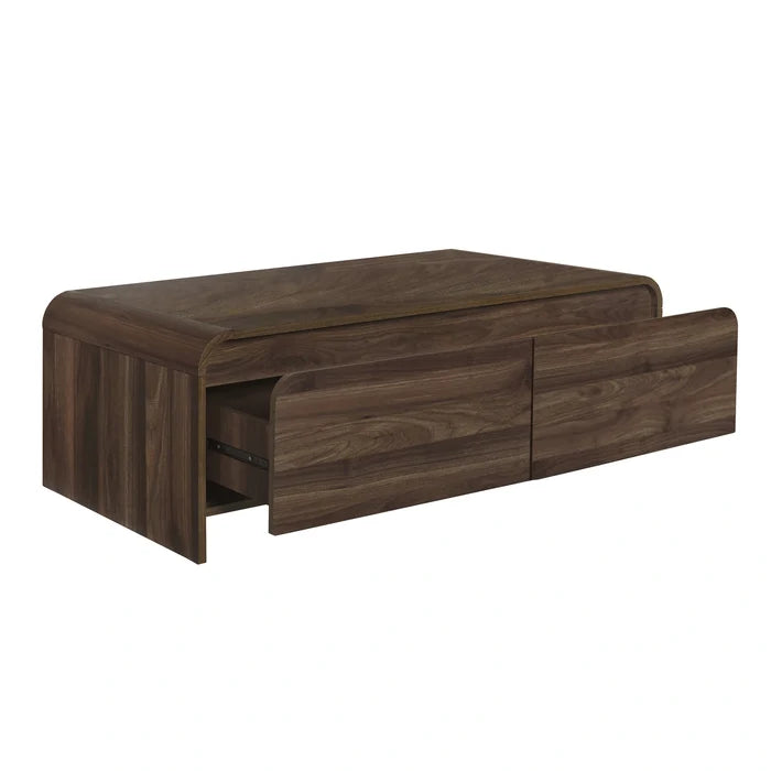 Mara Cocktail Table-Walnut