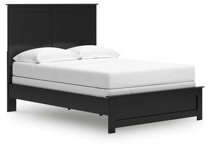 Full / Panel Bed w/ Low Footboard