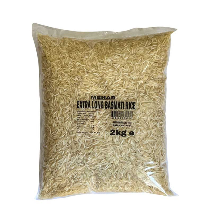 Mehar Extra Long Basmati Rice, 2kg