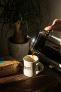 Menotti's ceramic diner coffee mug