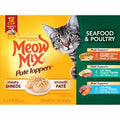MEOW MIX WET CAT FOOD 12 pack "Seafood & Poultry"