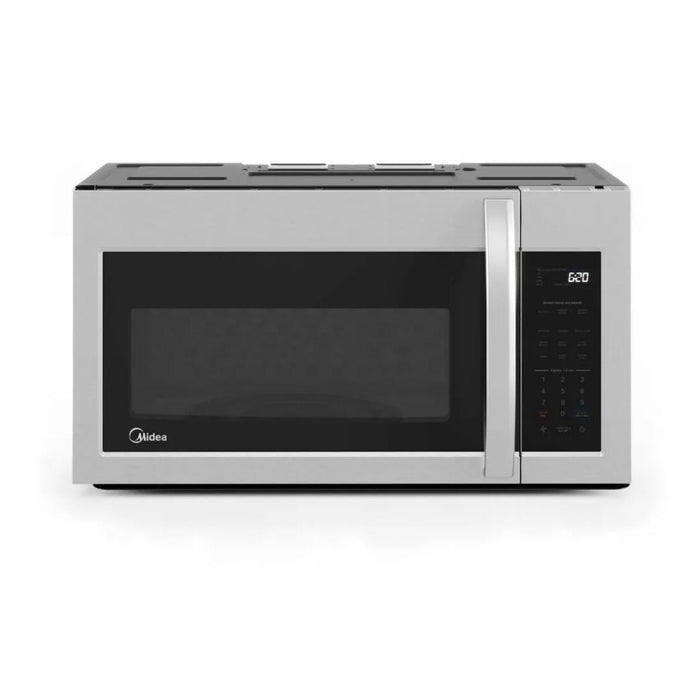 Midea 30 in. 1.9 Cu. Ft. Over-the-Range Microwave in Stainless Steel (MMO19S3AST) main image.