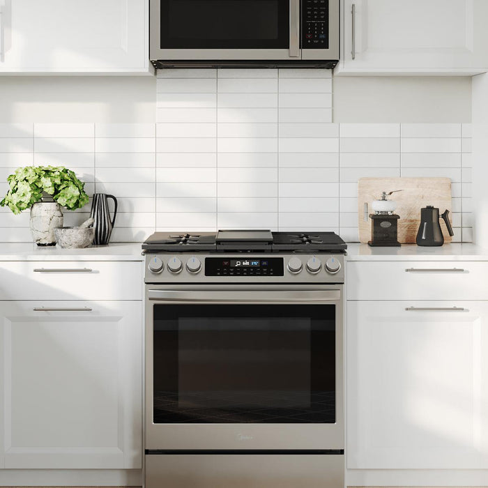 Midea 1.9 Cu. Ft. Over-the-Range Microwave in Stainless Steel (MMO19S3AST)