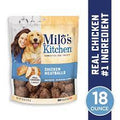 MILO'S KITCHEN DOG TREATS 18 oz "Chicken Meatballs"