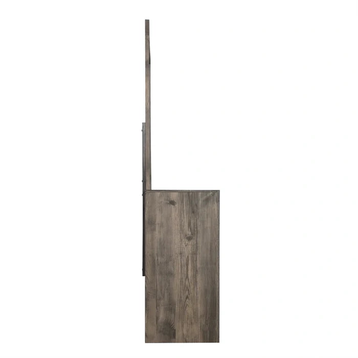Misty Lodge Mirror- Greige