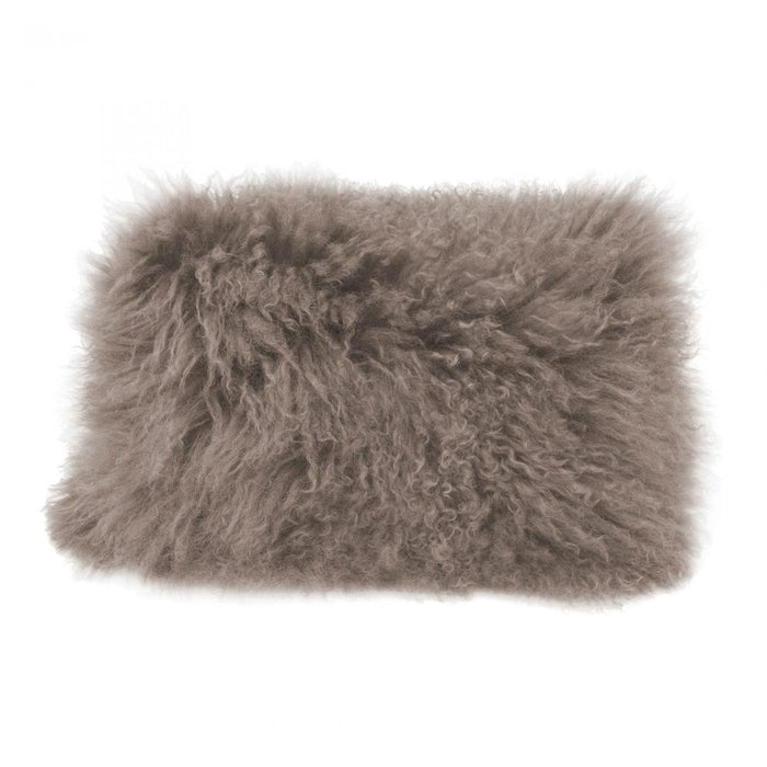 Moe’s Bolton Living Collection 19 in. Lamb Fur Accent Pillow main image.