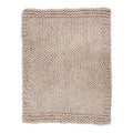 Moe's Home Collection Abuela Wool Throw in Sand main image.