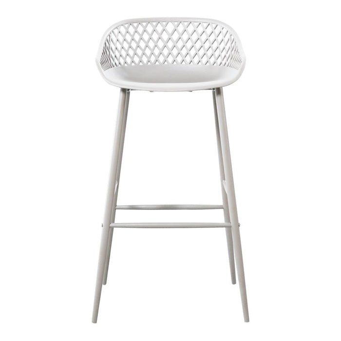 Moe's Piazza Collection 37 in. Set of Two Outdoor Barstools with Color Options main image.