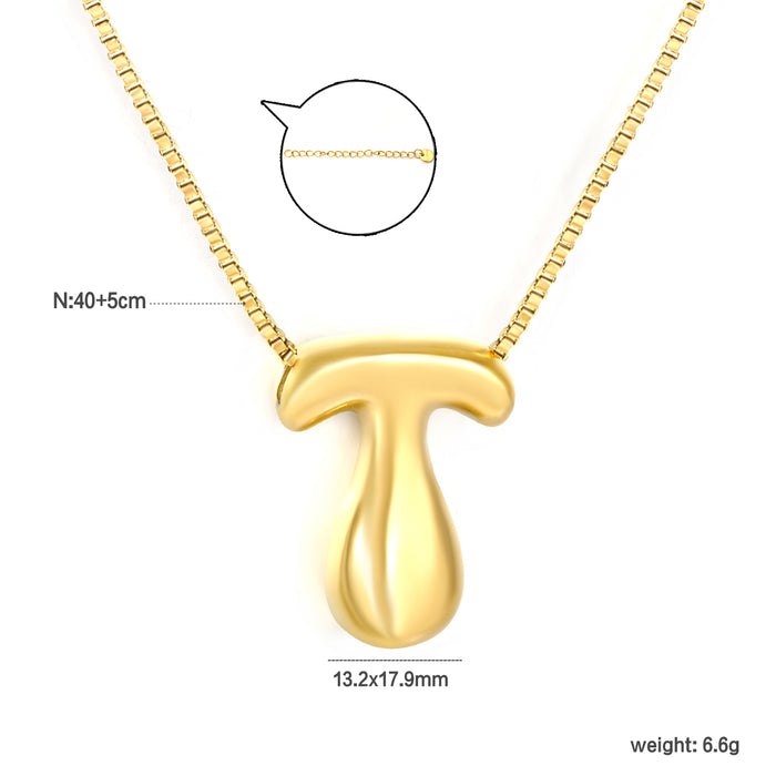 NAME ME Necklace  " T "