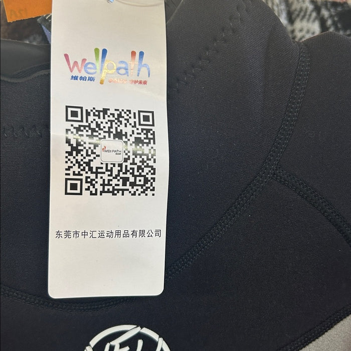 Neoprene wetsuit, Wellpath 3/2mm Full Body Wetsuit, Blackl
Red/Gray size medium