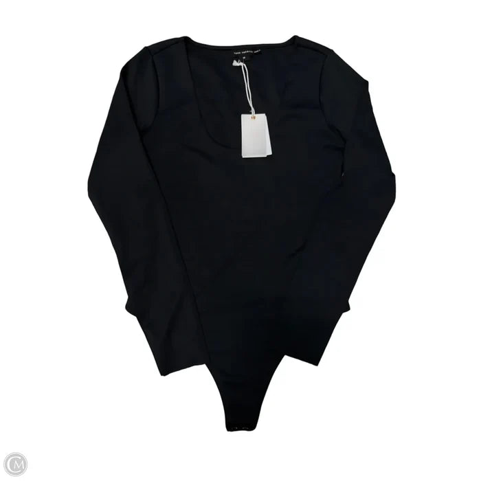 New! Top Long Sleeve By Good American In Black, Size: M