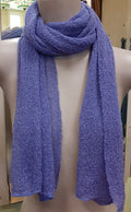 Nubby Knit Scarf - Periwinkle