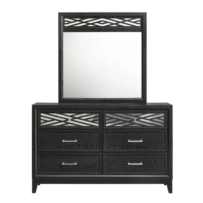 Obsidian Mirror-Black