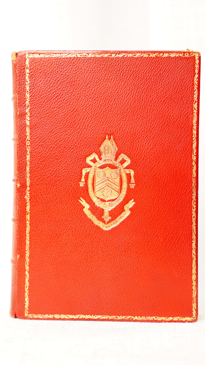 Oliver Cromwell by Charles Firth, Winchester College Prize Binding, 1905