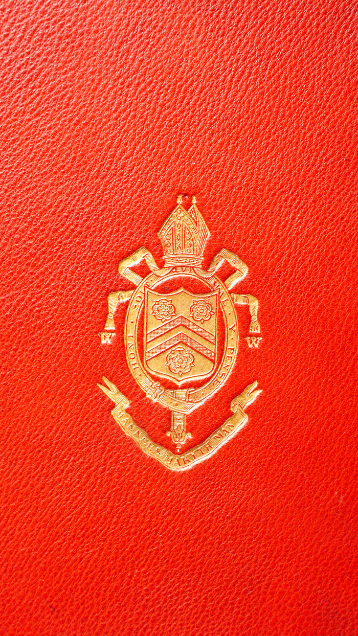 Oliver Cromwell by Charles Firth, Winchester College Prize Binding, 1905