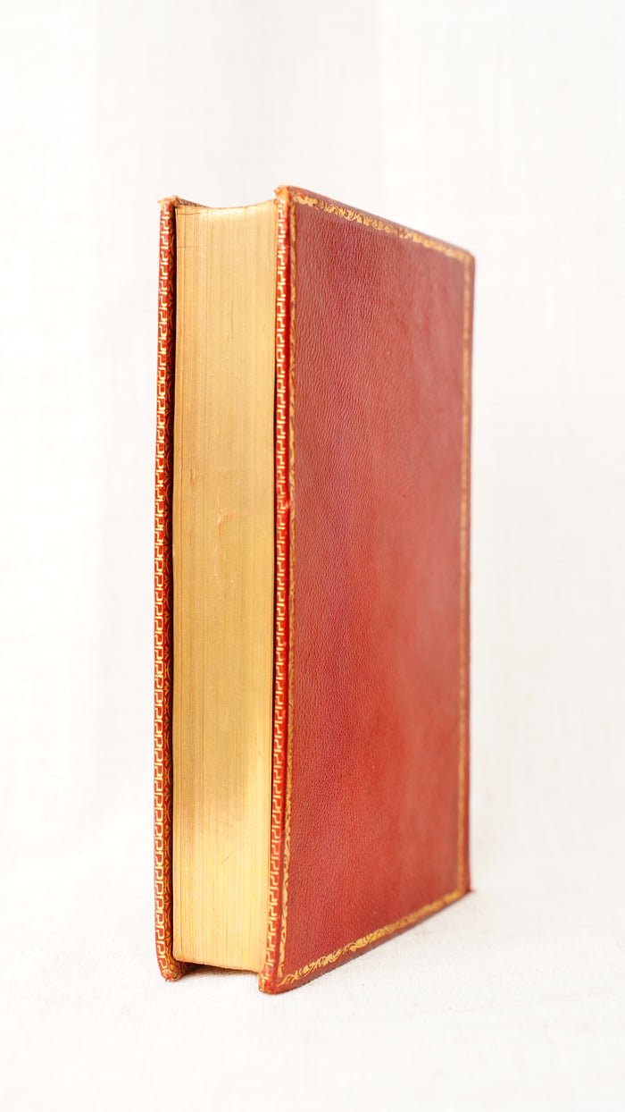 Oliver Cromwell by Charles Firth, Winchester College Prize Binding, 1905