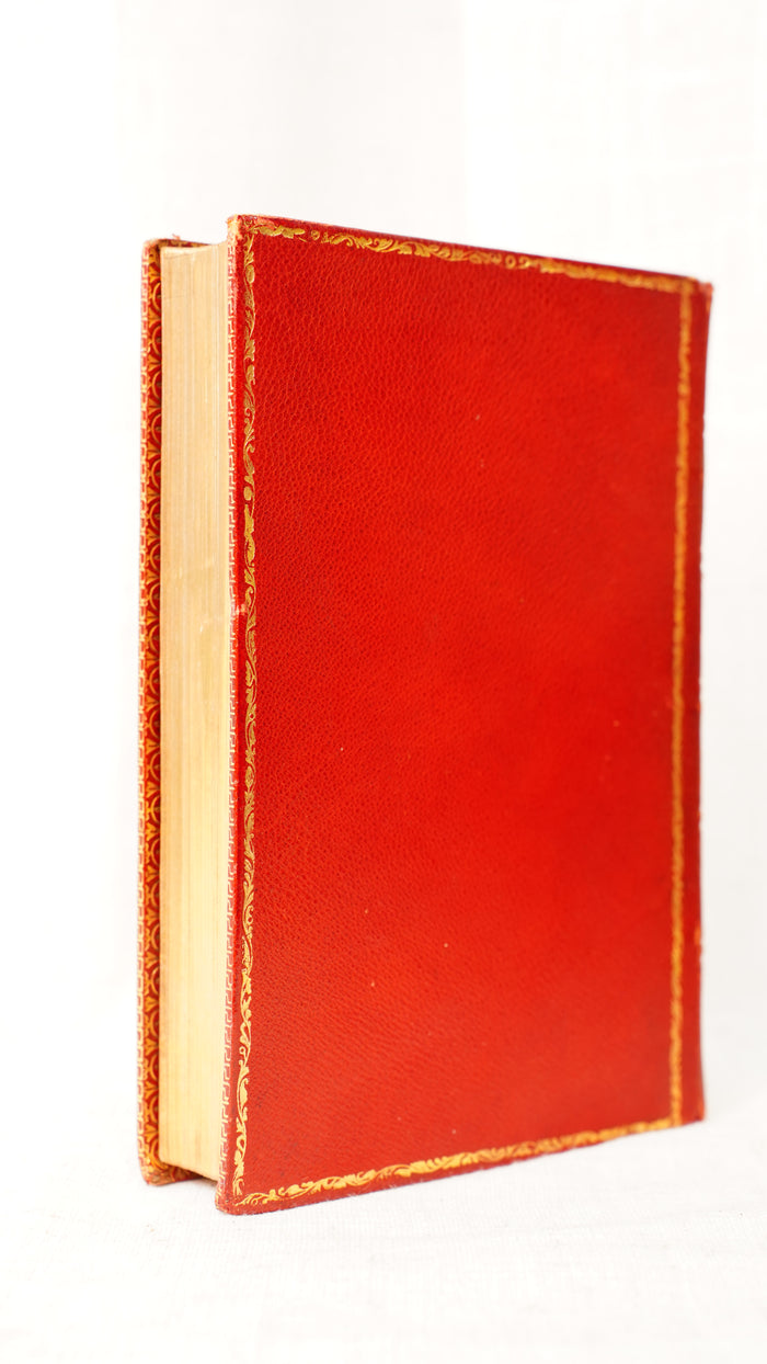 Oliver Cromwell by Charles Firth, Winchester College Prize Binding, 1905