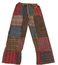 Patchwork Cotton Cargo Pants