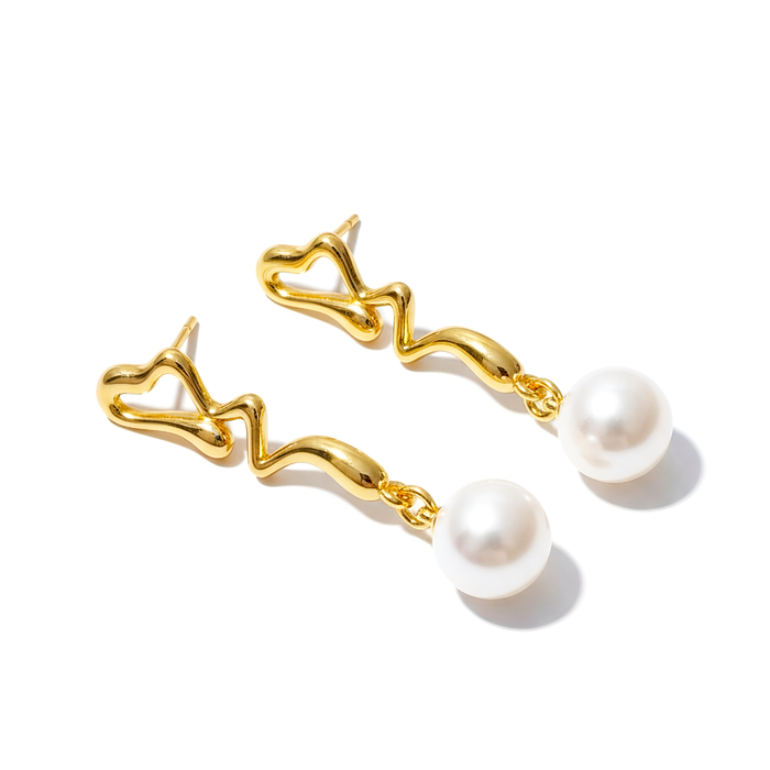 PEARL PAINTING Studs