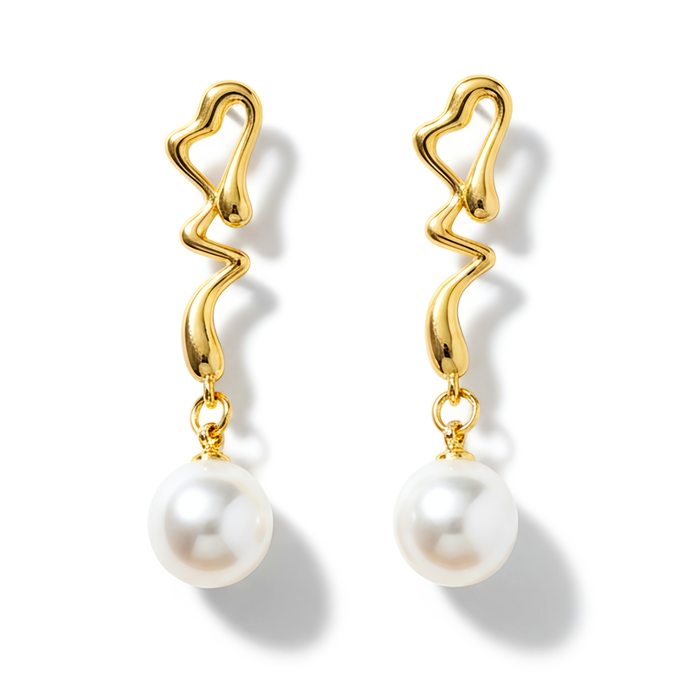 PEARL PAINTING Studs